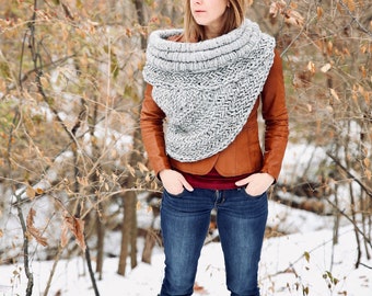 Katniss huntress cowl, vest, armor in light gray, post apocalyptic unisex  cothing,  Katnis fan gift, gift for her