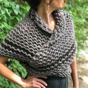 SHIPS TODAY! Outlander Shawl Scarf, Shoulder Cape, Triangle Sweater Wrap, Shoulder Wrap, Neck Warmer Custom Sizes and Colors