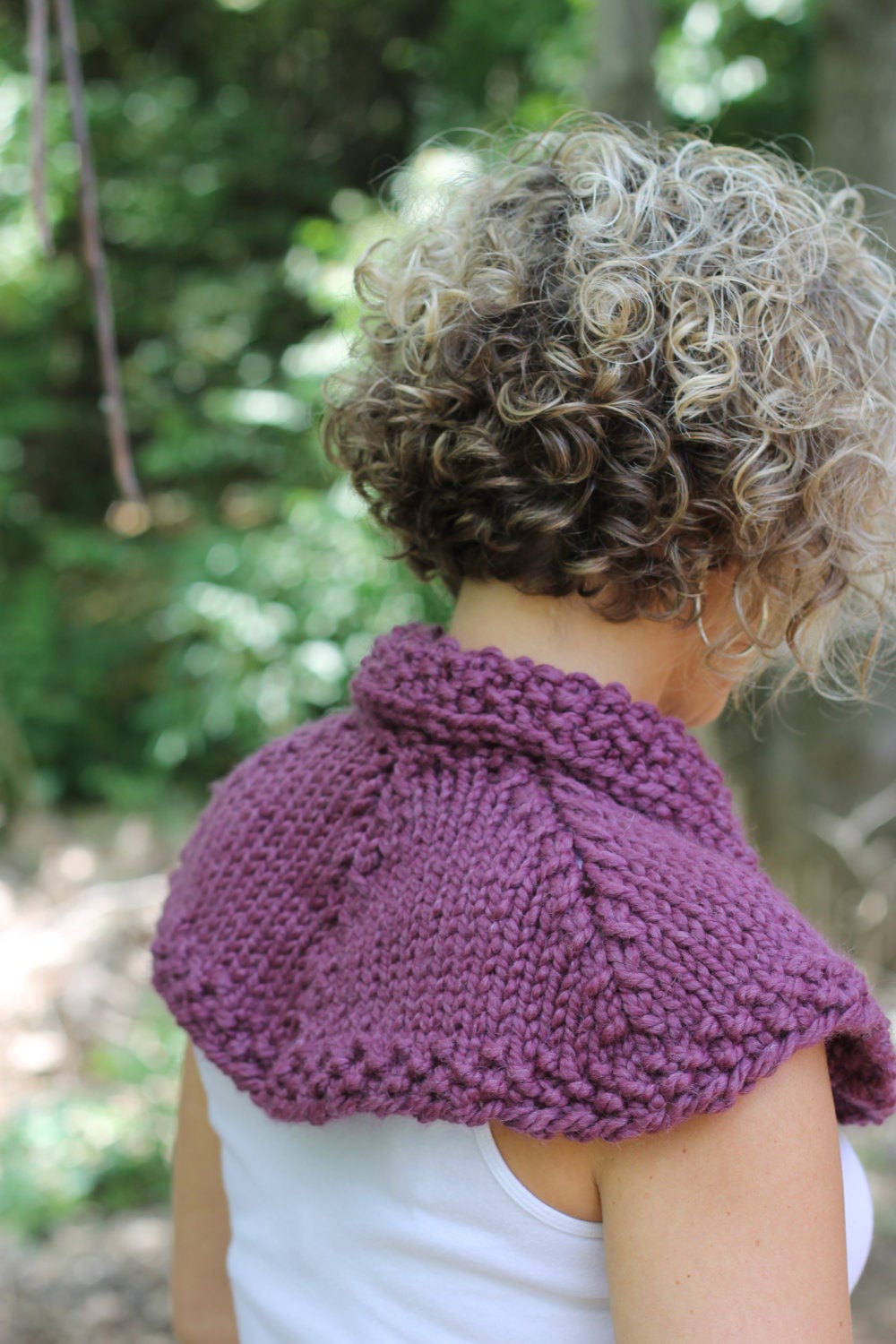 Outlander Claire's Shoulder Cape, Capelet - KNITTING PATTERN - the Most Authentic Replica, Neck Warmer - Intermediate