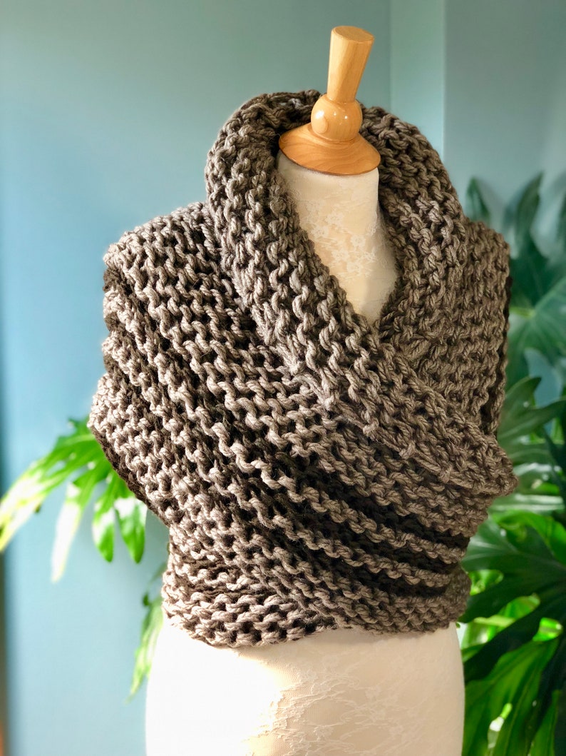 shawl and sweater