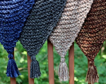 Outlander Inspired Claire's Shawl Cowl Shoulder Wrap Chunky Knit featuring sizes xs-1x and 4 colors KNITTING PATTERN - Beginner