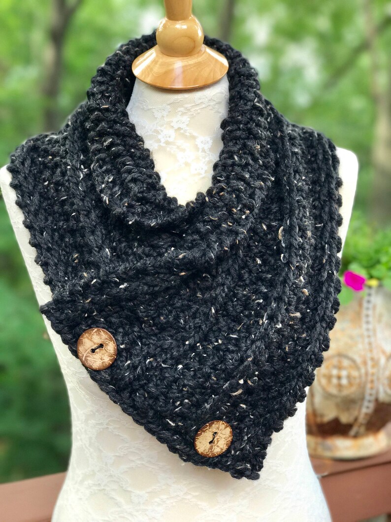 Hand Knit Scarf Shoulder Wrap Cape Mini Poncho with 2 Etsy Hand Knit Scarf Shoulder Wrap Cape Mini Poncho with 2 Etsy