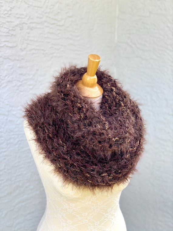 Outlander Fur Cowl, Shoulder Cape, Hand Knitted Claire's Oversized