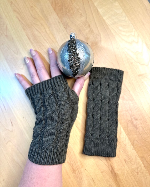 Mitaine Femme Laine ZLYC Mitaines En Laine Pour Femme - Mitaines D'hiver En Zlyc Mitaines D'hiver En Laine Tricotée Pour Femme La