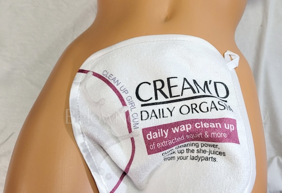 CREAMD Daily Orgasm Towel After Sex Parody Soft