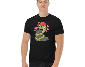 Protest Red Hat Snake Loves Boot ValentineUnisex klassiek T-shirt