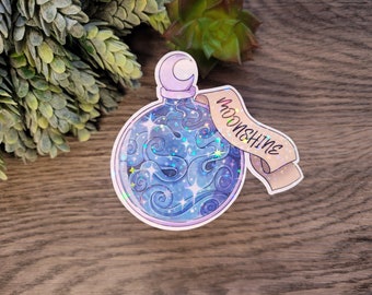 Moonshine Potion Holographic Sticker