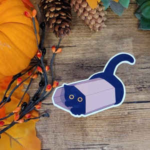 Box Cat - Tunnel - Sticker