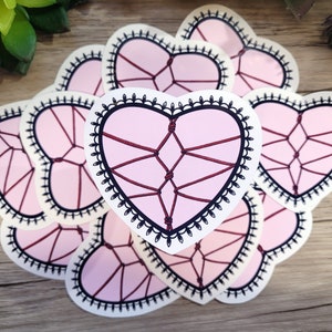 Bondage Heart - Shibari - Sticker