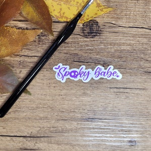 Spooky Babe Sticker