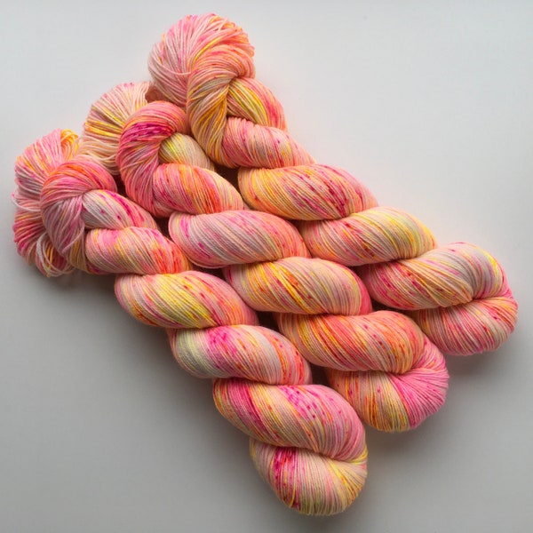 Jellyfish Hand Dyed Sock Yarn