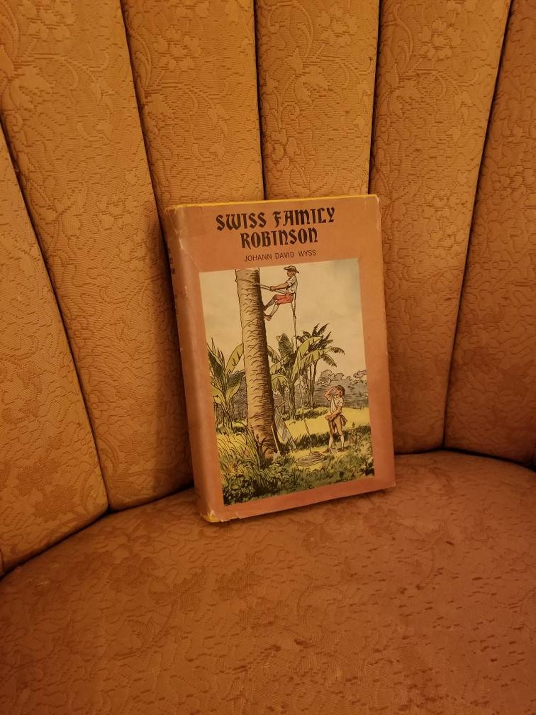 Swiss Family Robinson by Johann David Wyss P. 1954, Book Club Edition ...