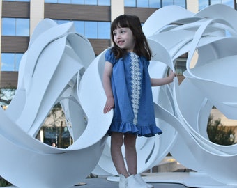 denim and lace wedding dresses