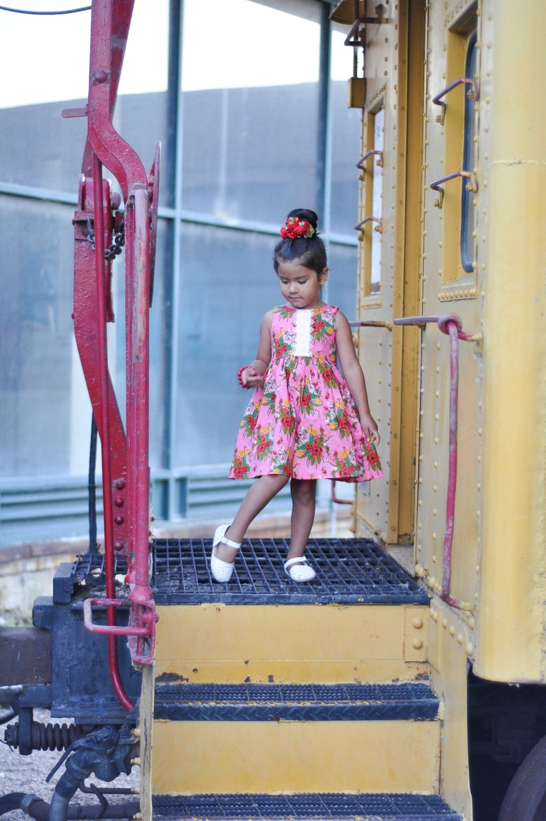 Easter dress,Floral sundress special occasion dress toddler dress pink dress girls clothing, Summer dress girls sundress