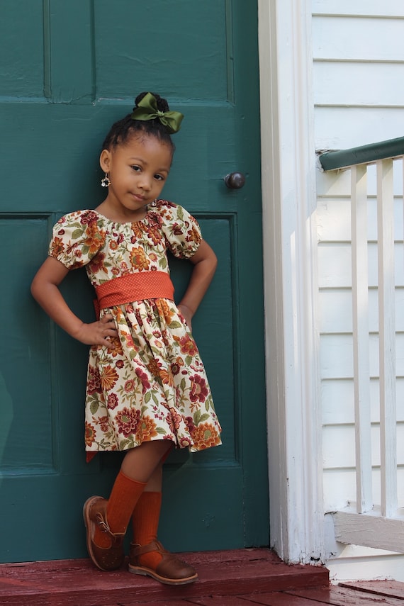 Vestido de estilo campesino para niñas vestido de otoño - Etsy México Vestido de estilo campesino para niñas vestido de otoño - Etsy México