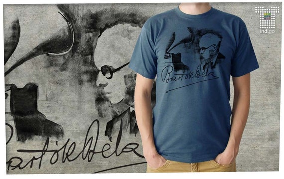 BELA BARTOK NEW COTTON WHITE TSHIRT