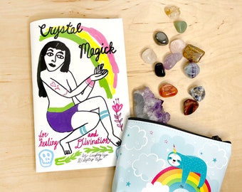 Zine + Crystal Kit