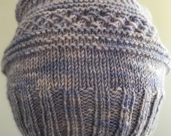 Patrón de tejido de gorro eufórico en PDF