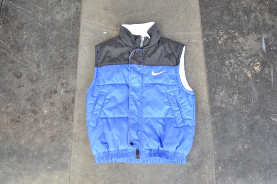 Vintage 90s Nike Vest athletic puffer 