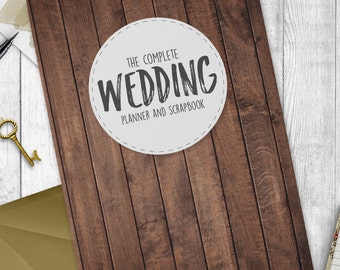 Wedding Planning Book / Diary / Journal - The Complete Wedding Planner & Scrapbook