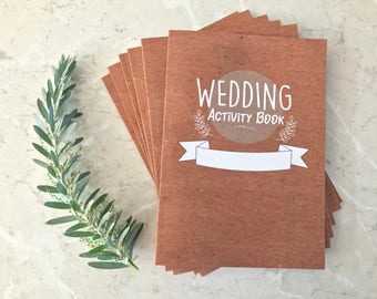 6 x Kids Wedding Activity Books - Wedding Activities, Games Puzzles & More
