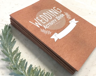 12 Pack- Kid's Wedding Activity Booklets , Children's Wedding activity books.