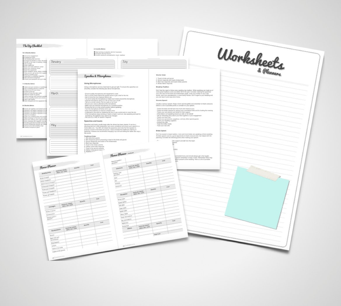 Wedding Planner Printables Diy Printable Wedding Binder Folder