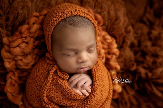 Burnt orange baby blanket new arrivals