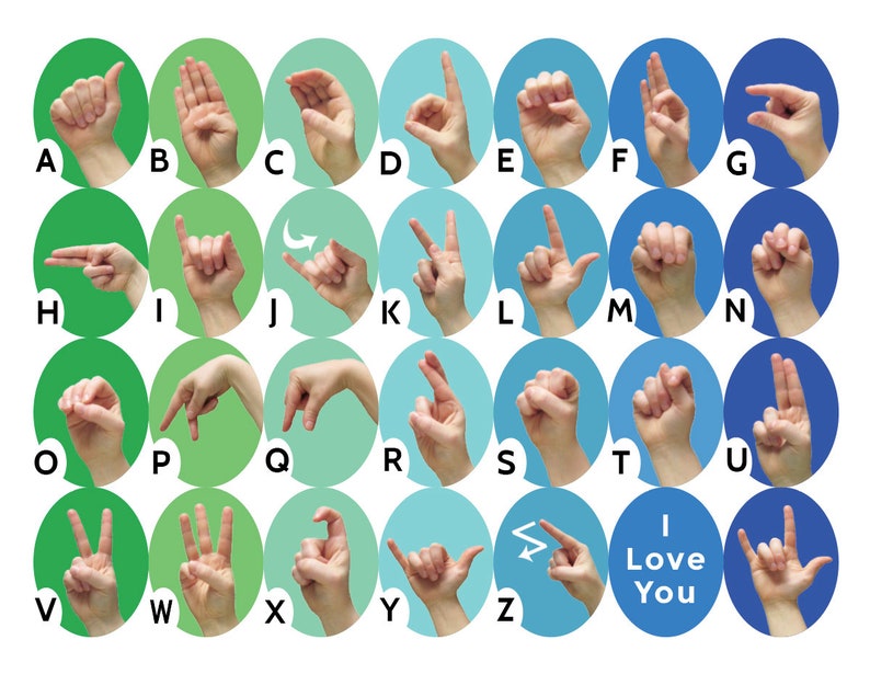 ABCs of Salvation Alphabet Sign Language Cards image 1