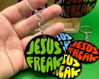 Jesus Freak acrylic keychain