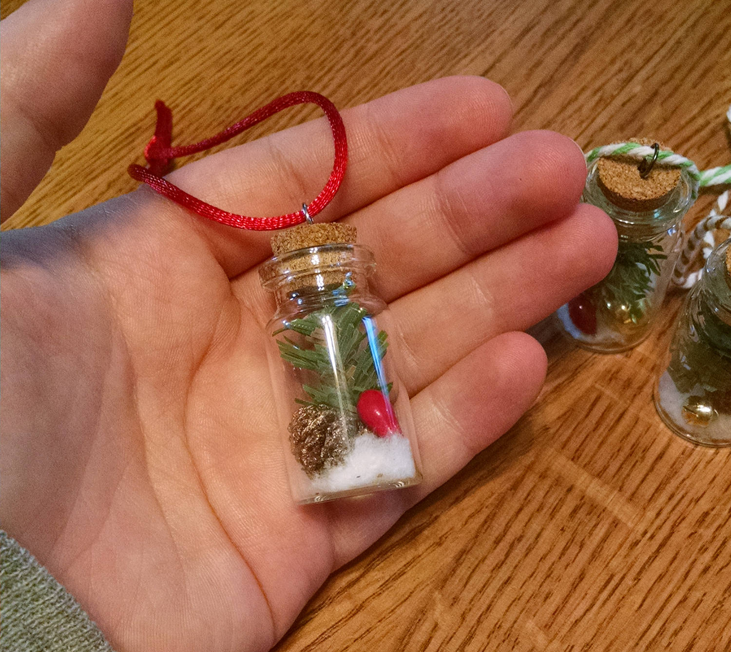 Christmas in a Bottle Tree Ornament - Etsy