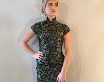 vintage asian dress