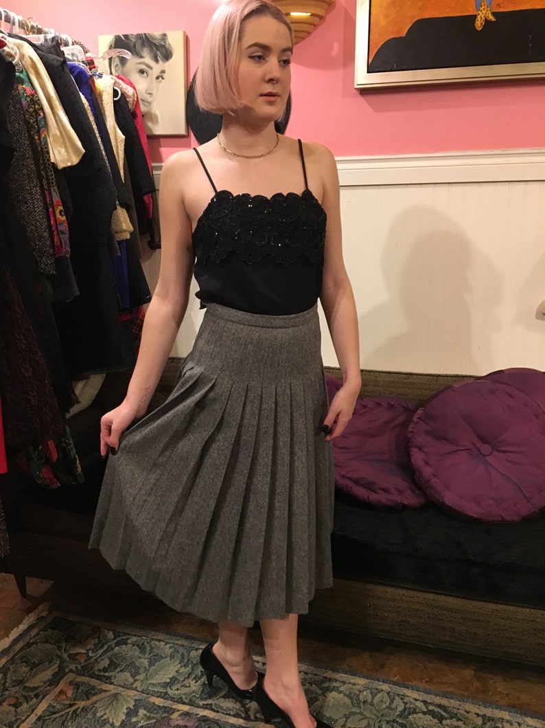 Brooks Brothers Wool Skirt gray size XS
