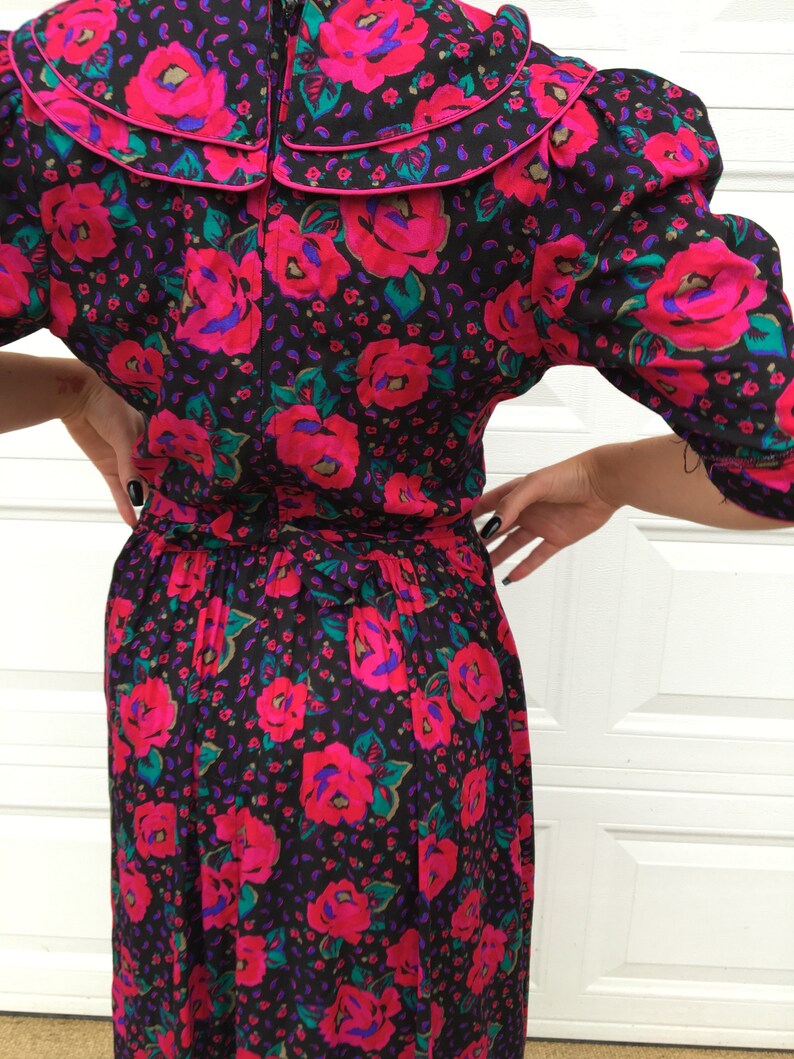 Vintage floral dress