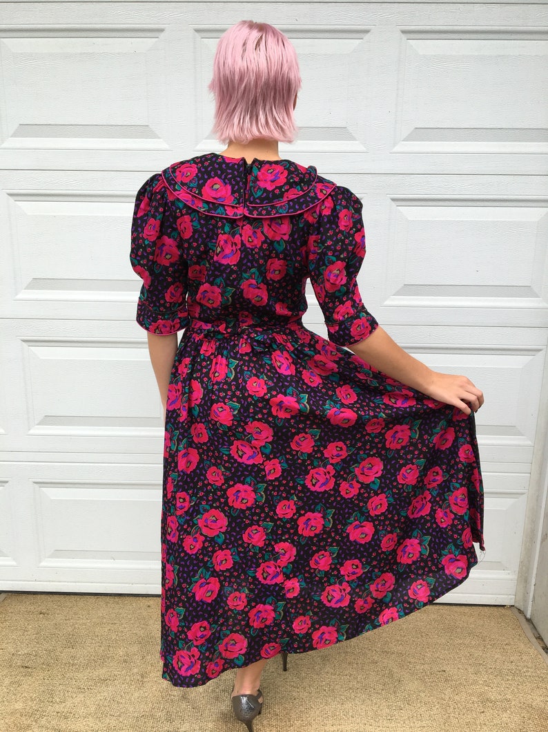 Vintage floral dress