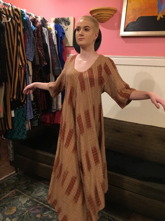 Boho kaftan / loungewear /cotton /size large
