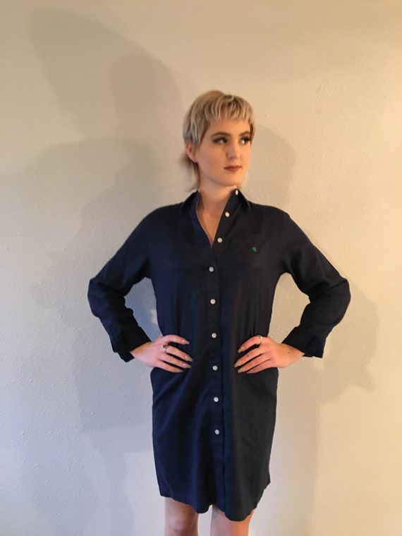 Ralph Lauren linen shirt dress