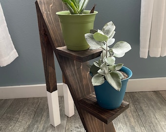 Handcrafted Indoor/Outdoor Plant Stand with Customization