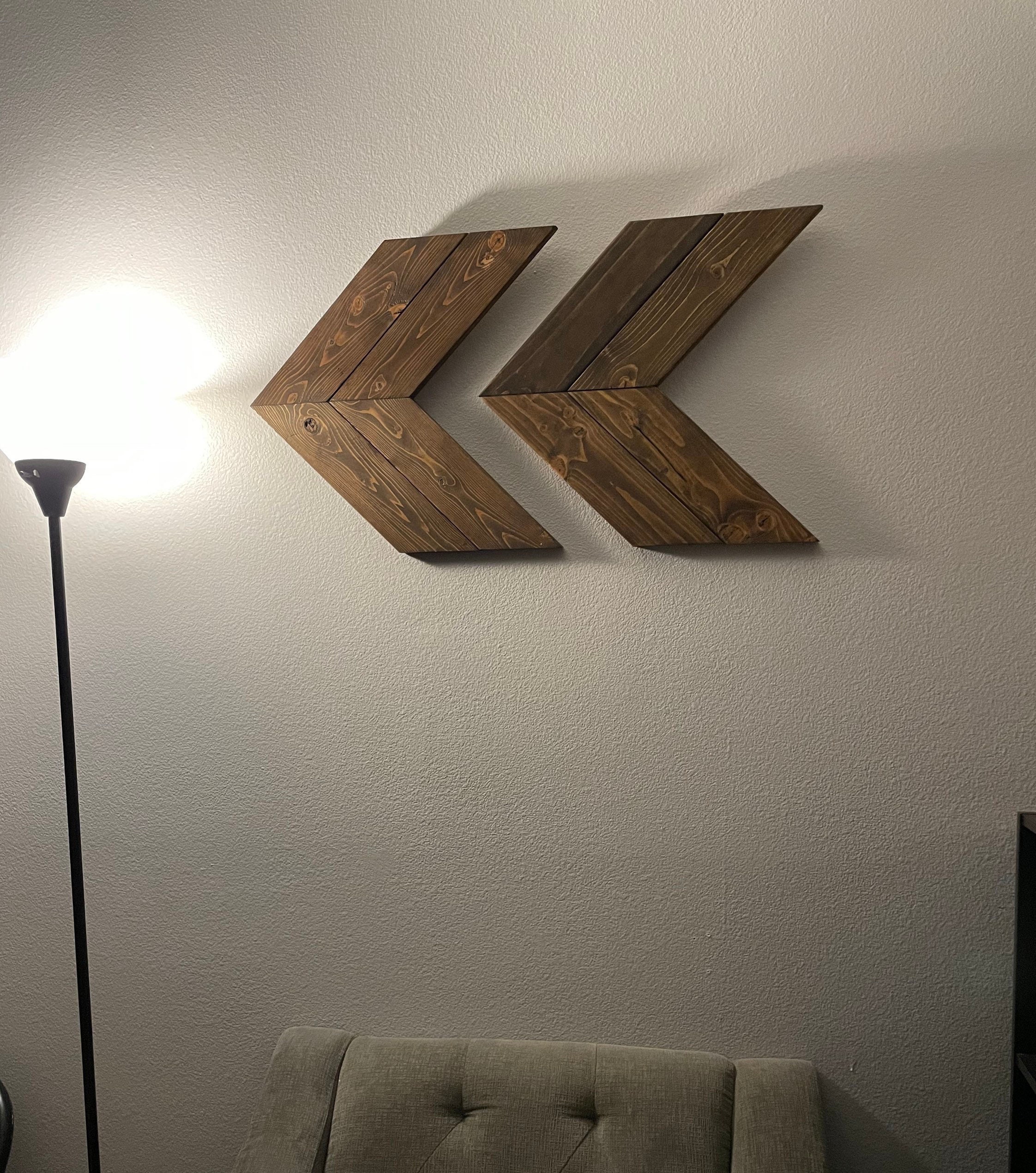 Handmade Wooden Arrow Signs Set of 1 2 or 3 Etsy UK