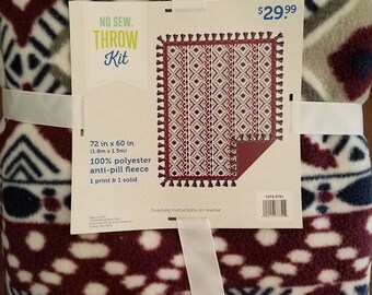 No sew fleece blanket kits | Etsy