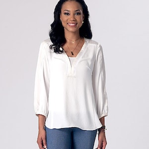 McCall&#39;s Sewing Pattern M7357 Misses&#39; Banded Tops with Yoke