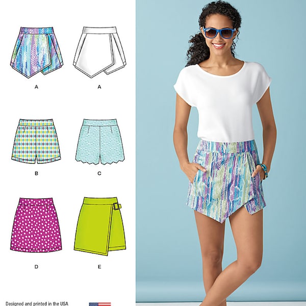 Golf Skort Sewing Pattern Etsy