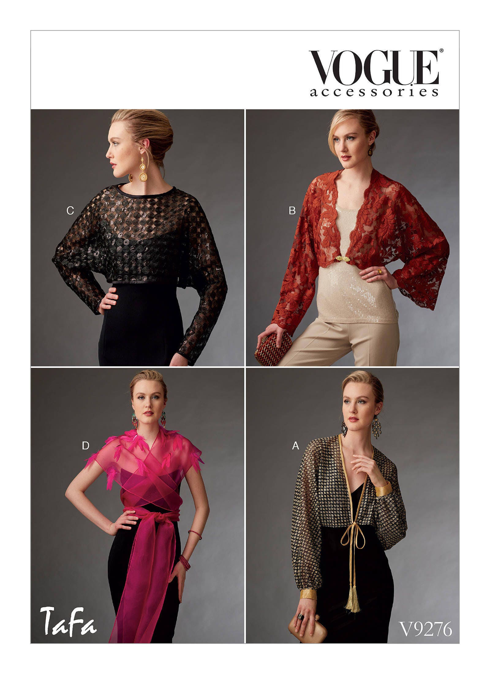 アンドコール　tulle pattern sheer jacket Flower Pattern Sheer Jacket