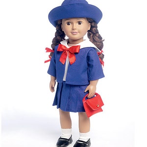 McCall&#39;s Pattern M7370 Retro Outfits for 18&quot; Doll