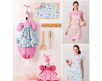 Simplicity Sewing Pattern S9973 Simplicity Sewing Pattern Aprons and Kitchen Décor by Faith Van Zanten