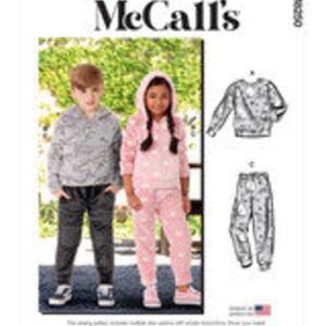 McCall's Sewing Pattern M8250 Children's Tops and Pants