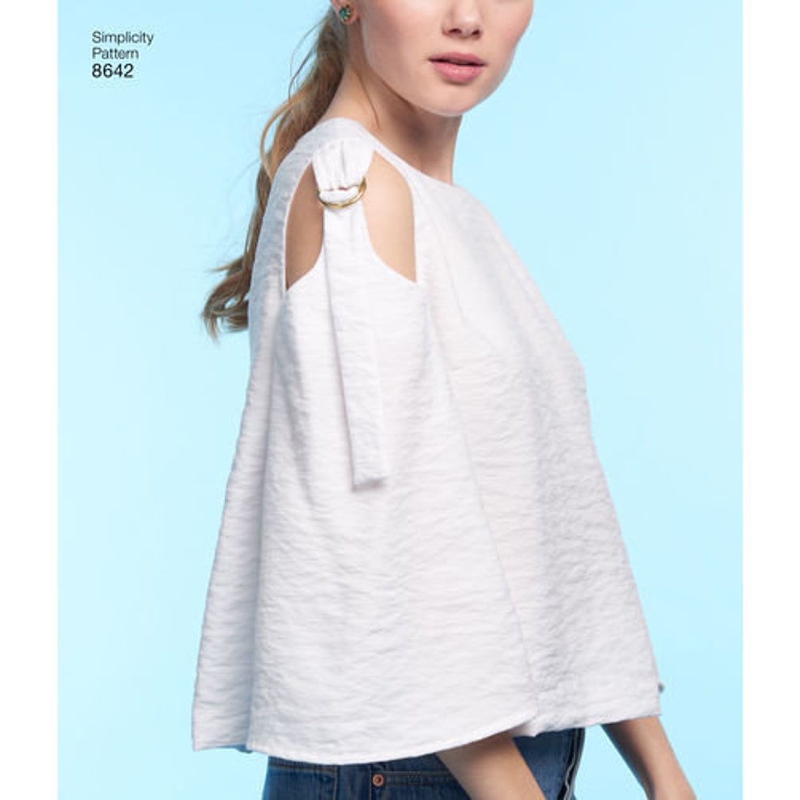 OUT of PRINT Simplicity Sewing Pattern 8642 Misses' Tops - Etsy