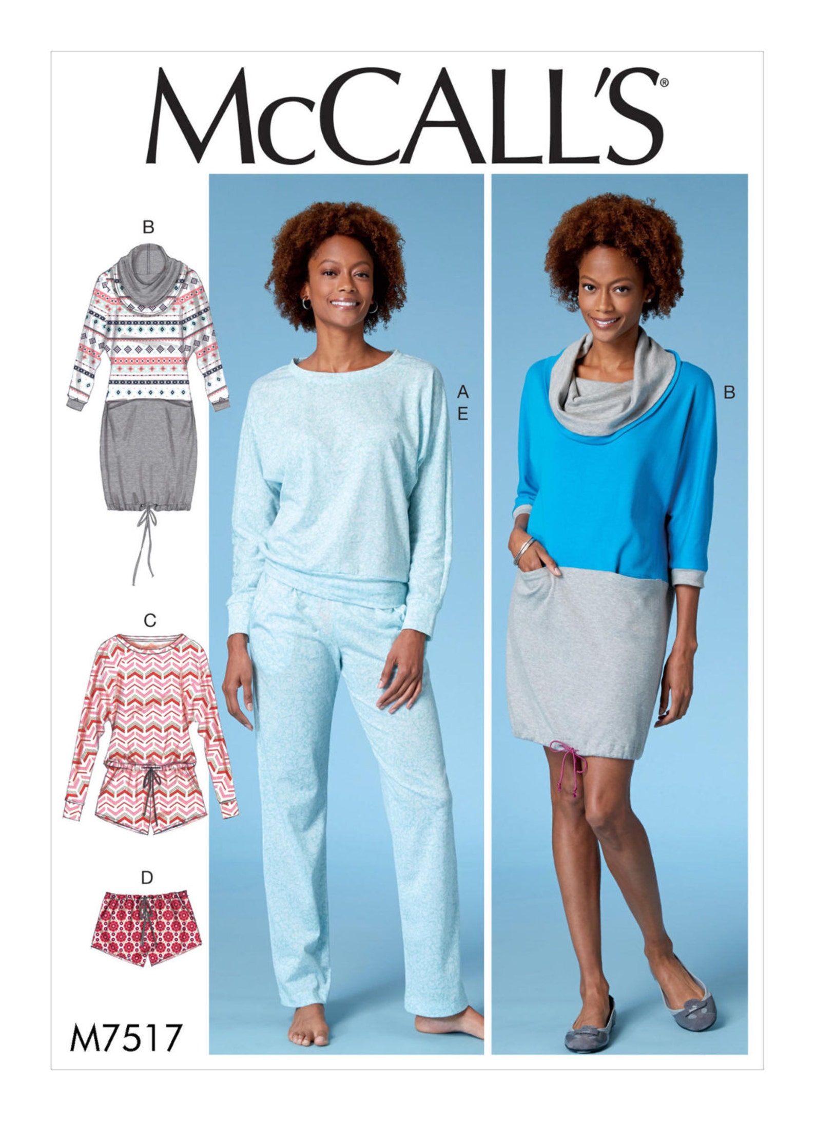 OUT of PRINT McCall's Sewing Pattern M7517 Misses' Etsy