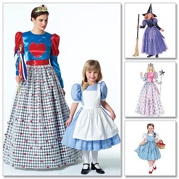 McCall's Sewing Pattern M4948 Misses'/Children's / Girls' Costumes