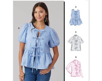 McCall's Sewing Pattern M8557 Misses' and Women's Tops